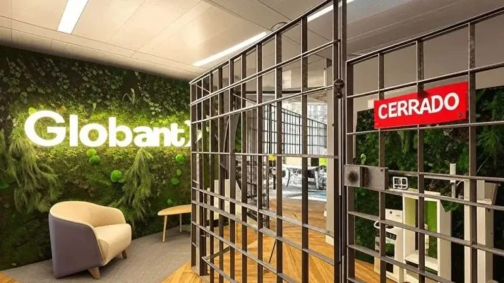 La aplicación funcionaba bajo el nombre de Globant. //Foto: Diario Norte.