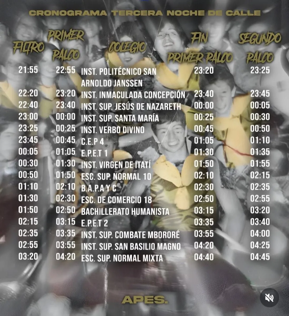 Ya hay horarios para brillar: la Estudiantina 2025 palpita su tercera noche de calle imagen-10