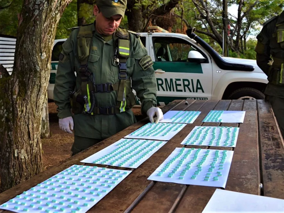 El operativo federal ocurrió a principios de año en tierras correntinas. //Fotos: GNA.