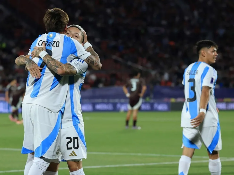 El equipo de Placente buscará la final ante Colombia. //Foto: Selección Argentina.