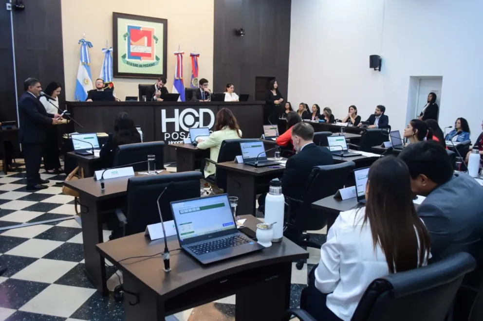 Sesión del deliberativo posadeño.