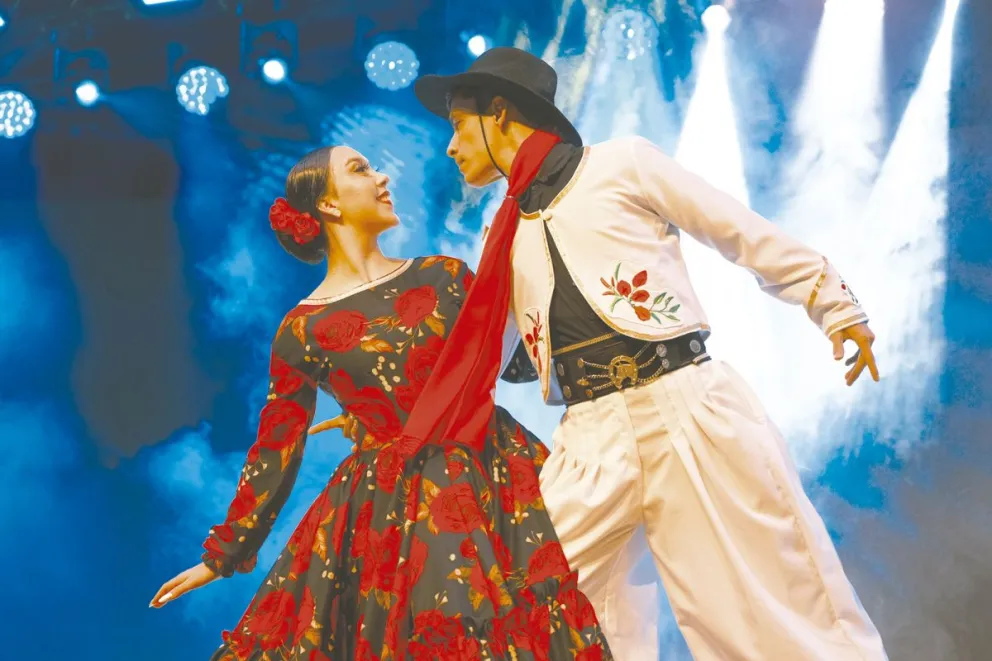 Quesini tomó más de 10.000 fotografías durante la 45ª Fiesta del Inmigrante.  