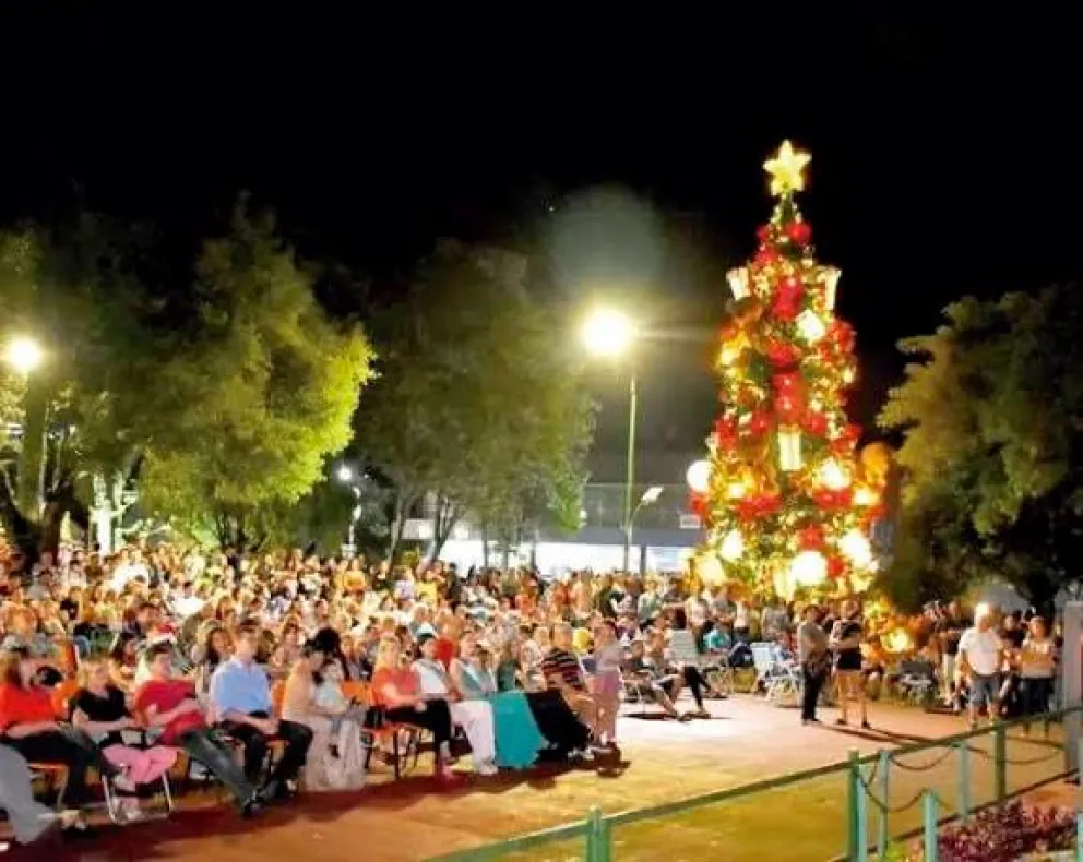 Navidad en Capioví se inicia el 29 de noviembre este año. Foto: Esteban González