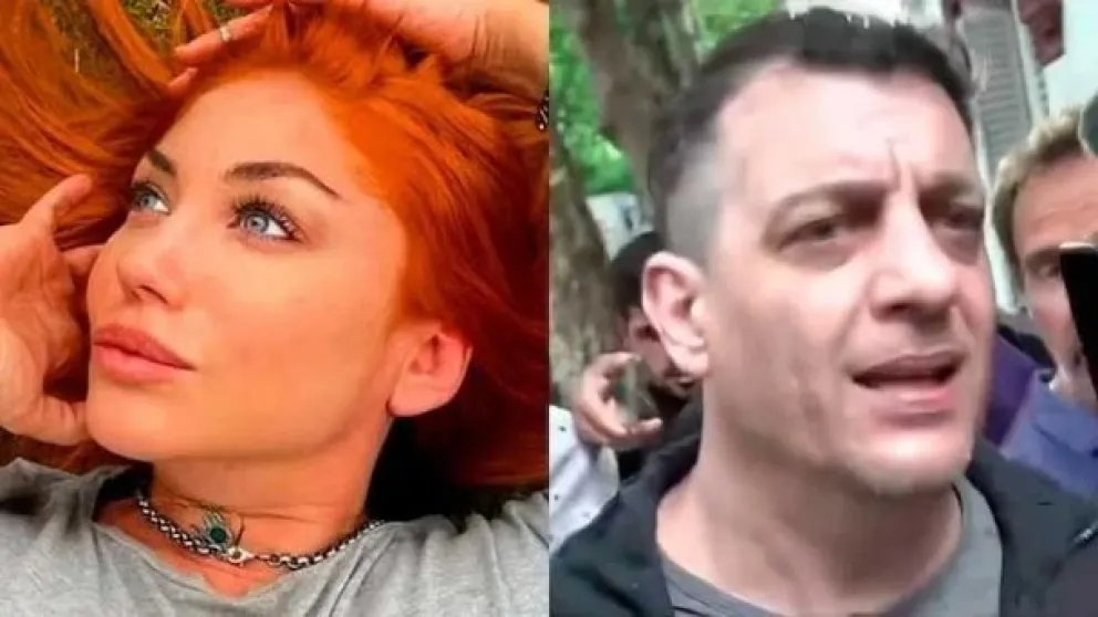 La cantante Lourdes Fernández y su novio, Leandro García Gómez. Él fue detenido tras ser denunciado por haberla mantenido privada de su libertad.