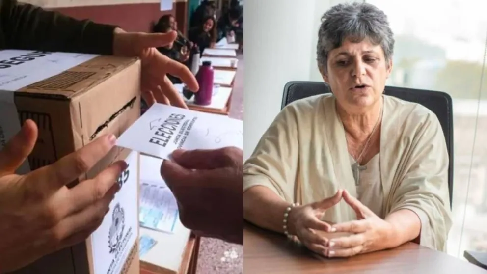 Neme denunció que en el lugar de votación había grupos numerosos que buscaron agredirla. 