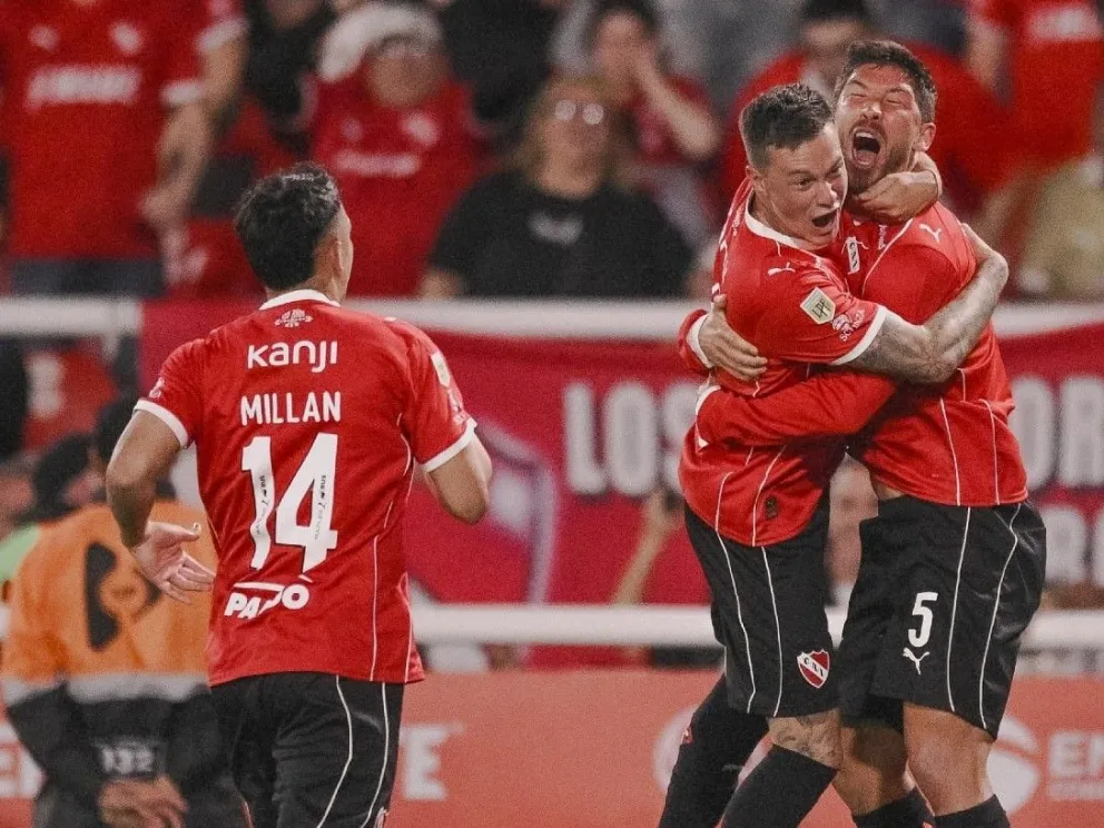 El Rojo parece haber despertado. //Foto: @Independiente.