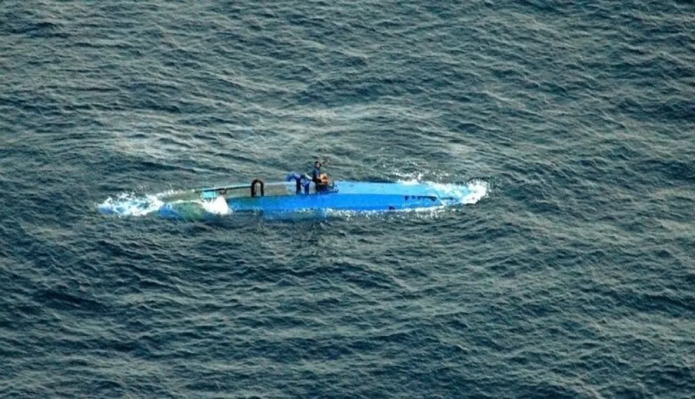 Hace pocos meses habían interceptado a otro submarino narco con rumbo a Europa.
