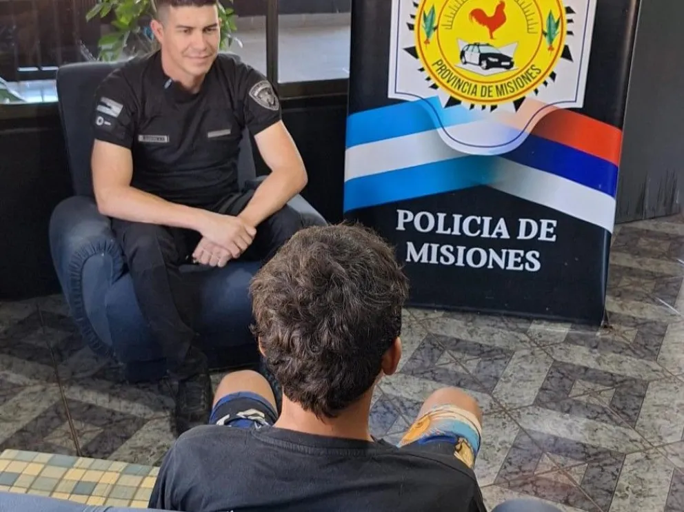 El menor fue restituido a su tutora. //Foto: URII.