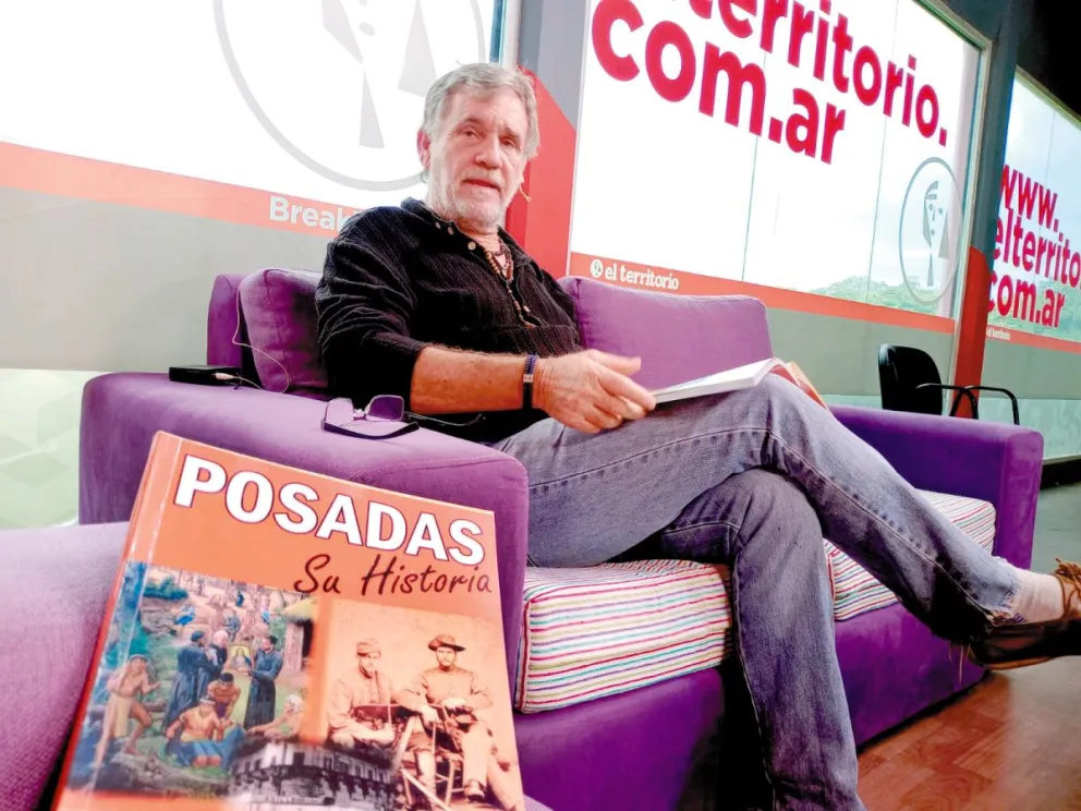 Roberto Lagier presenta un libro de fácil lectura sobre Posadas.