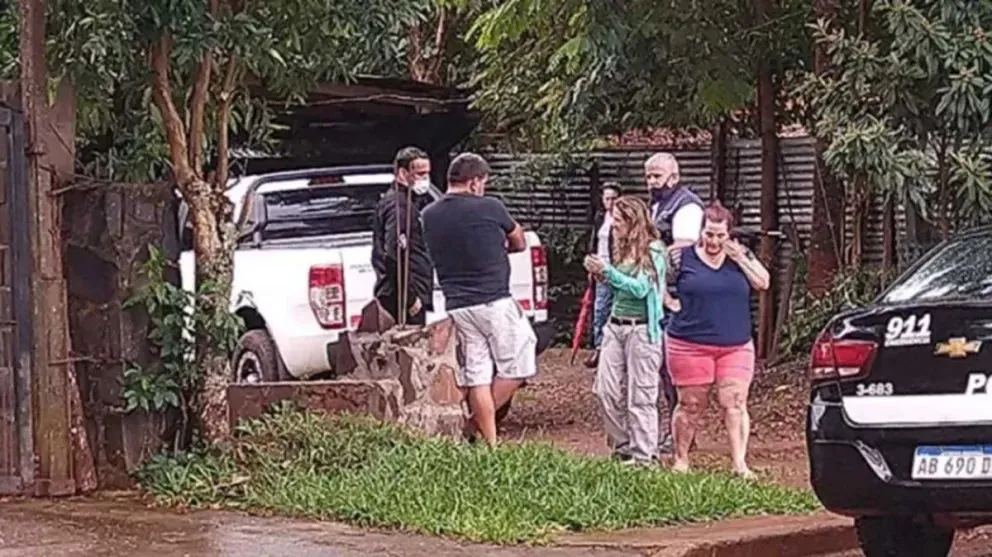 Un vecino del barrio Villa Alta fue quien rescató a la joven y a su bebé aquel 4 de abril por la mañana. //Foto: archivo El Territorio.