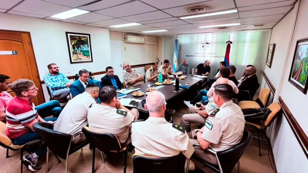 En el encuentro interinstitucional se habló sobre el refuerzo en los mecanismos de control fronterizo.  