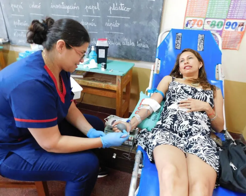 Una nueva jornada de Donación Voluntaria de Sangre se concretó en Puerto Esperanza imagen-5