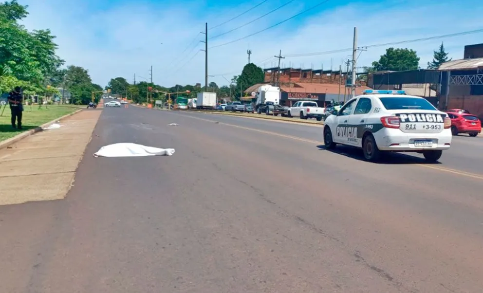 Murió atropellada al intentar cruzar la avenida con su hijo | El Territorio