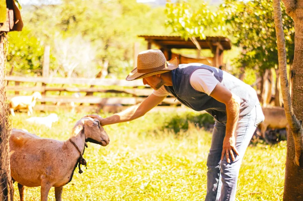 “Es complejo todo, pero es lo que me llena, mi lugar”, dice Kevin. Combina lo que aprendió con su papá con nuevas ideas y en Garuhapé cría ovejas, cultiva maracuyá, aloja a visitantes y promueve la observación del cielo.