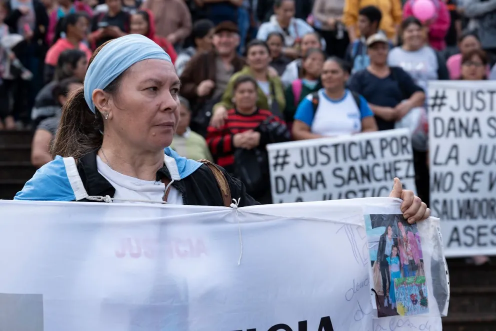 Habría una nueva marcha en pedido de justicia por Dana antes de fin de año, anticipó la familia. Foto: Marcelo Rodríguez