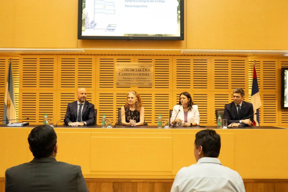 Presentaron en Misiones el nuevo proyecto de Código Penal nacional 7 Presentaron en Misiones el nuevo proyecto de Código Penal nacional imagen-6