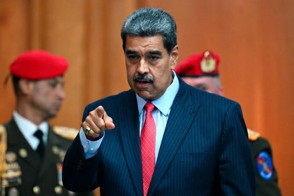 Maduro consideró las palabras de Trump como "un acto hostil y arbitrario".