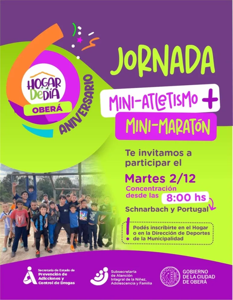 Este martes se conmemora el 6° aniversario del Hogar de Día de Oberá imagen-6