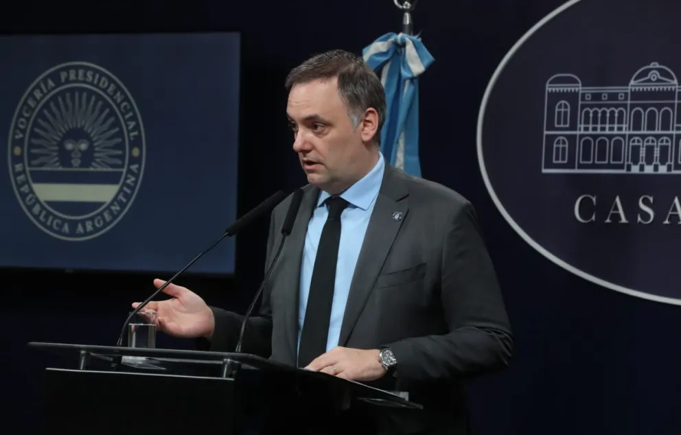 Adorni, jefe de Gabinete de Ministros.
