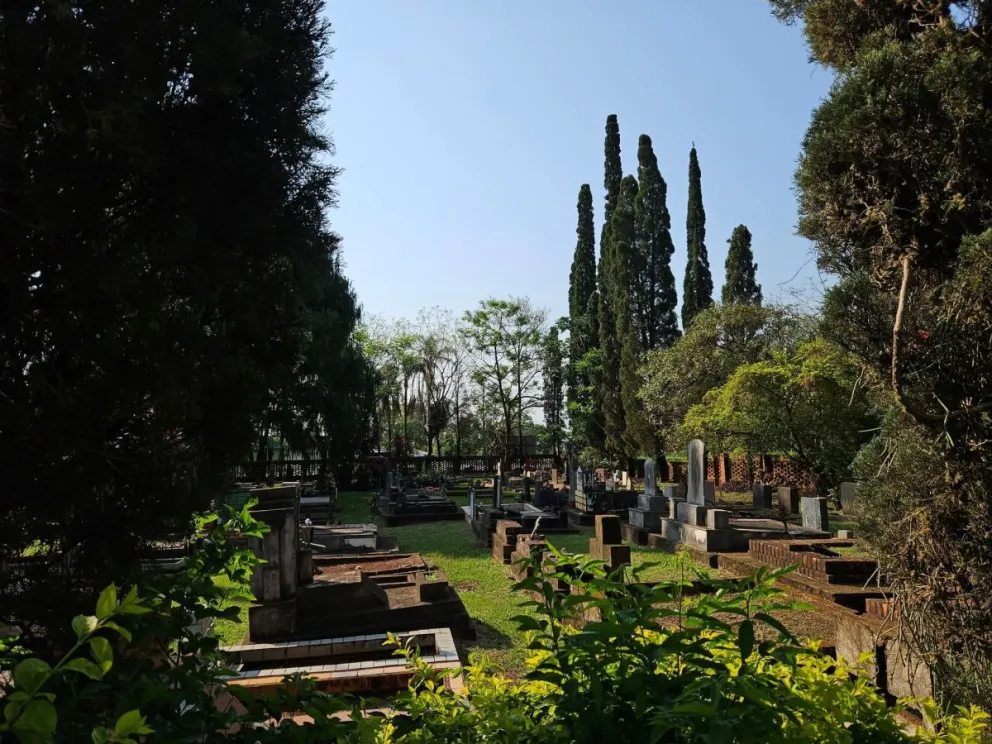 Cementerio sueco de Oberá. Fotos: Oberá en Fotos (Pedro Uzulak) - Facebook.
