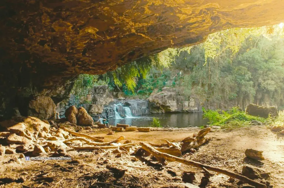 La Gruta India es de los atractivos más visitados de la región.  
