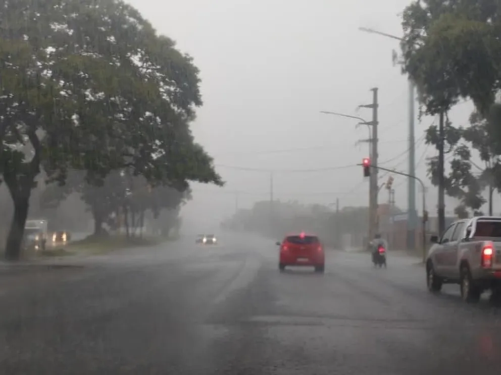Lluvia en Posadas y en otros municipios de la provincia.