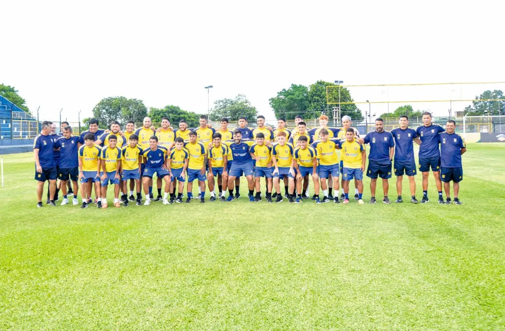 El Auriazul con un plantel renovado comienza a soñar en grande. Foto: Jorge Acosta