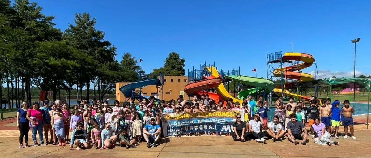 Chapuzones, risas y deporte: la colonia de vacaciones se despidió hasta ...