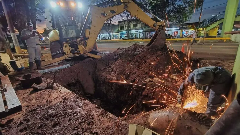 Se va paliando la situación con obras menores.  Foto: Esteban González