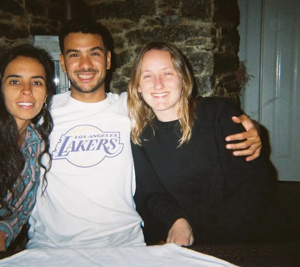 Gabriela, Gonzalo y Florencia, los misioneros que crearon este proyecto junto al brasileño Pedro Kielmanowicz.
