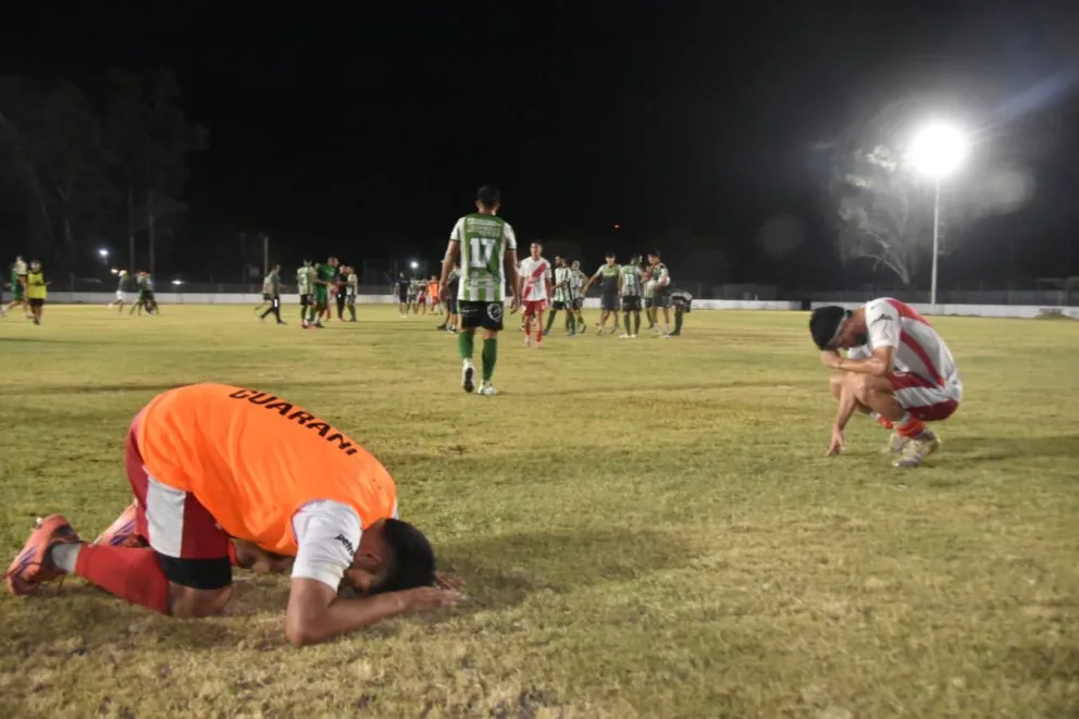 La ilusión se apagó en suelo chaqueño. 