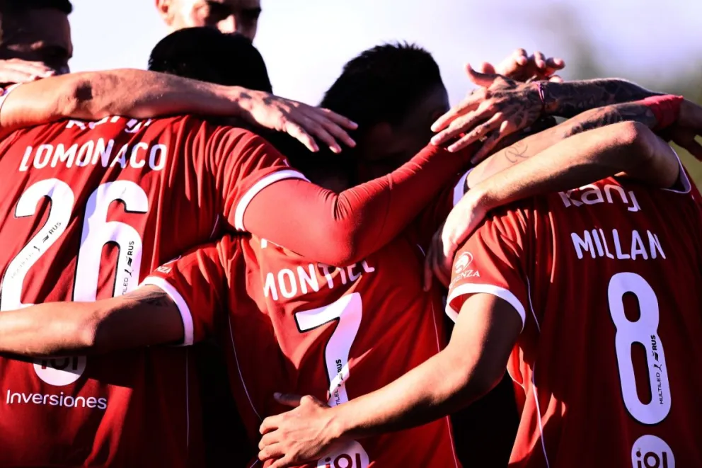 El Rojo en busca de los tres puntos. //Foto: @Independiente.
