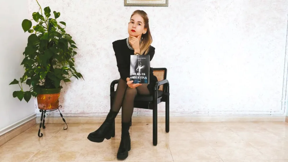 Susana Breska Sisterna publicó ‘Ella es Agustina’, una novela inspirada en un caso real.     