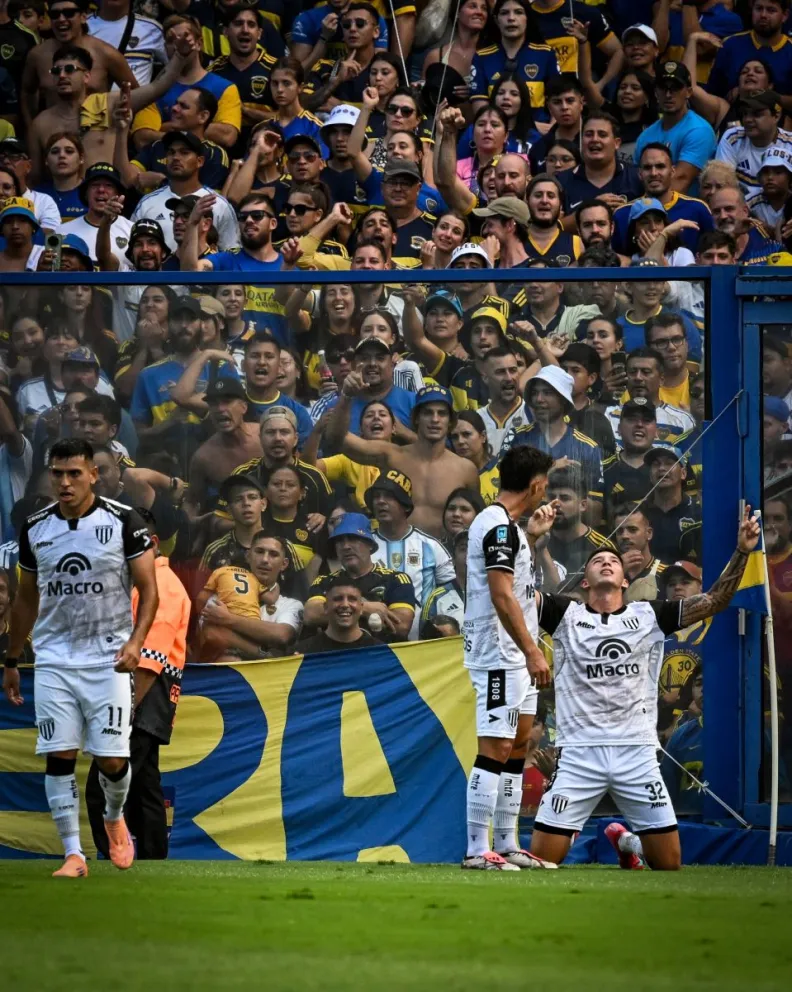El Lobo mendocino sumó un valioso punto. //Foto: Liga Profesional.