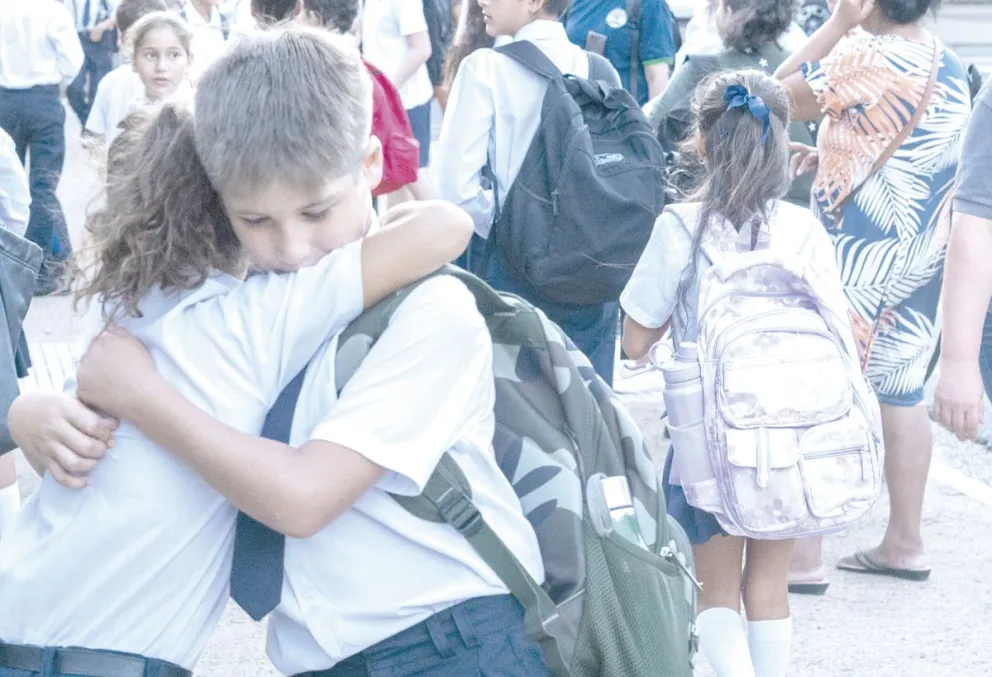 La vuelta a clases trae consigo volver a ajustarse a horarios y reglas dentro y fuera de la escuela. //Foto: El Territorio.