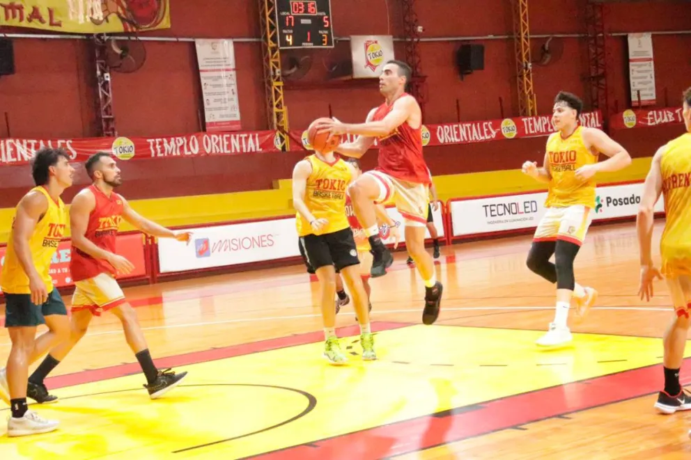 Daniel Tabbia, uno de los capitanes y piezas clave del Oriental en la Liga Federal.  Foto: Prensa Tokio