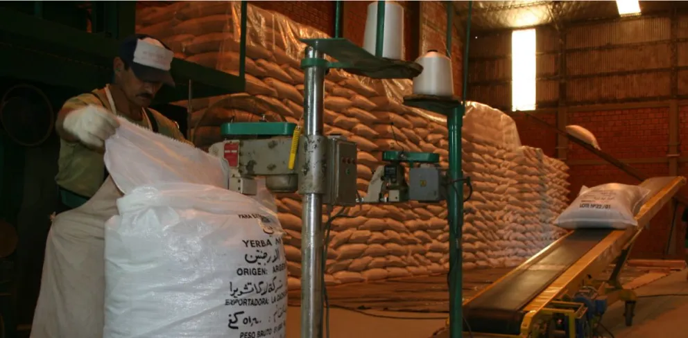 La yerba mate argentina tiene a Siria como principal importador y desde allí la yerba se distribuye a otros países árabes