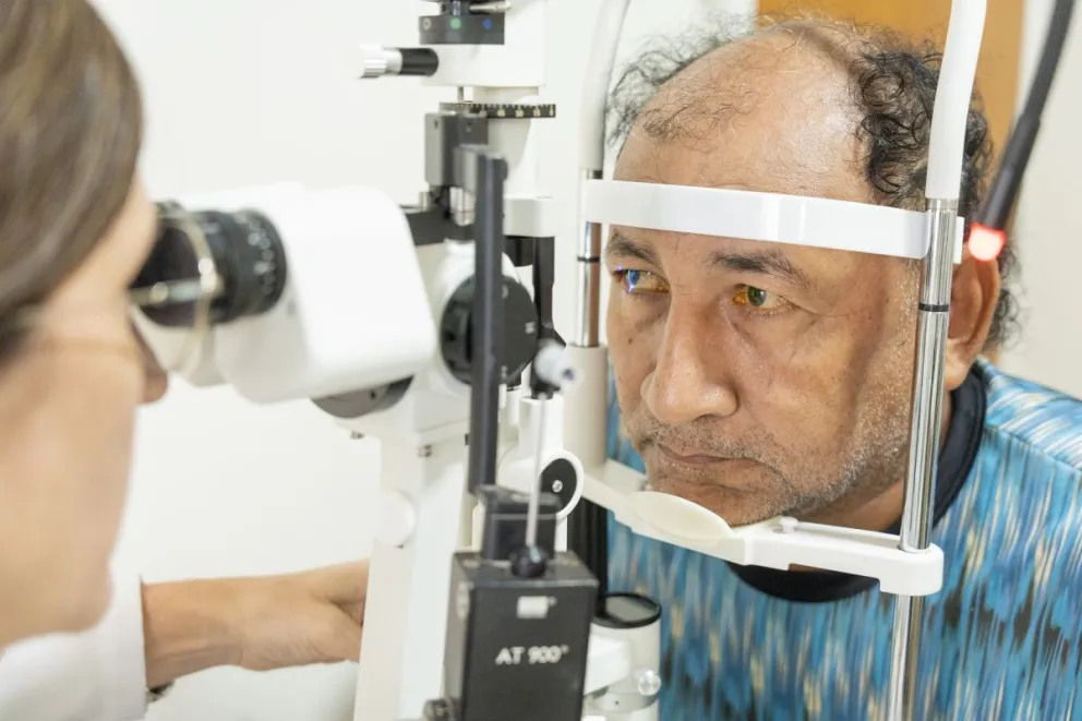 El glaucoma es la principal causa de ceguera irreversible a nivel mundial. // Foto: Marcelo Rodríguez