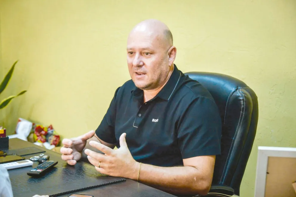 Rosendo Fuchs, intendente de Panambí. Foto: Jorge Acosta