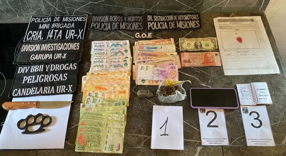 Capturaron a un asaltante y desbarataron un kiosco narco que funcionaba ...