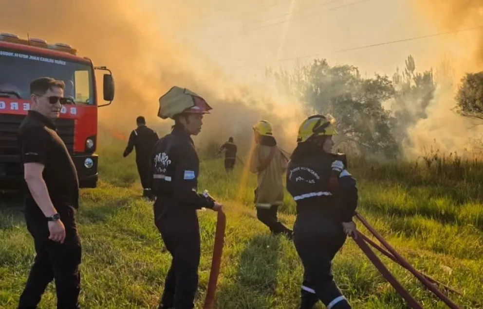 Sequía y altas temperaturas: bomberos redoblan operativos ante el aumento de incendios imagen-5