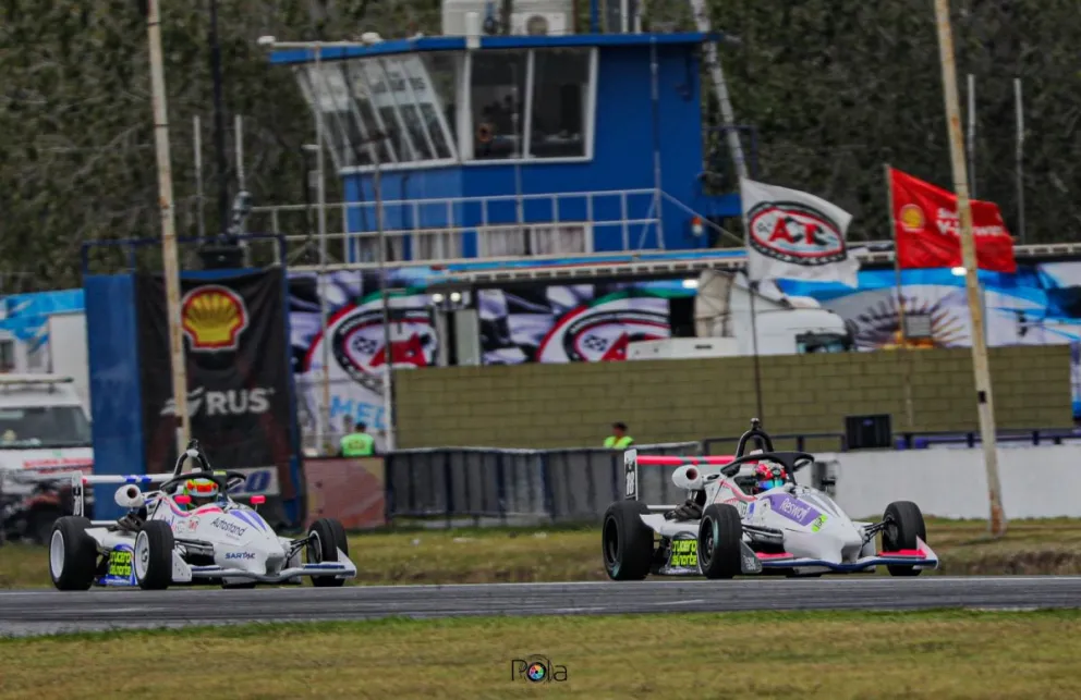 Herrera Ahuad en pista.
