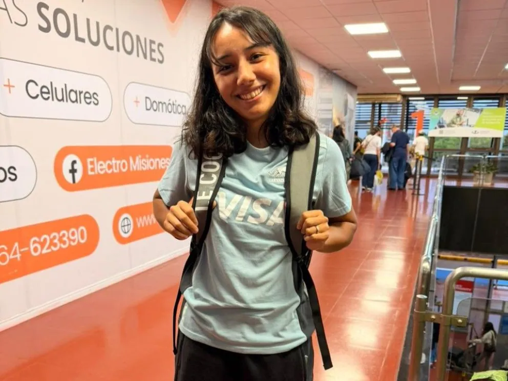 Ruth Valentina Lopez es oriunda de Jardín América. //Foto: Esteban González.