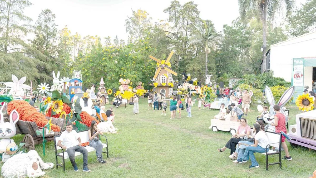 Parque temático se vive Semana Santa en Alem