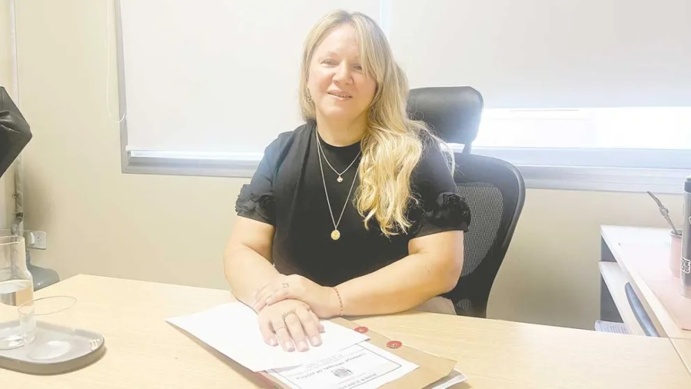 María Lisa Sosa, titular del Registro Único de Aspirantes a la Adopción de la provincia.  