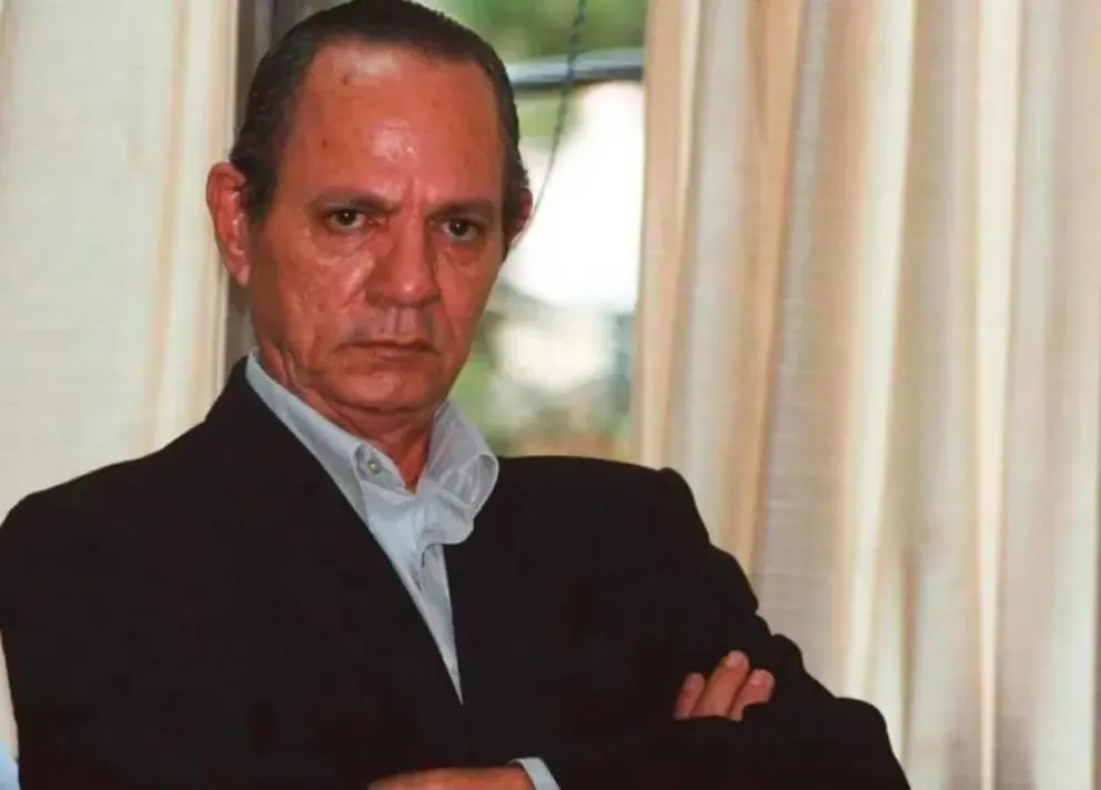 Alejandro "Cacho" Santa Andrea, histórico locutor de la Fiesta Nacional del Inmigrante.