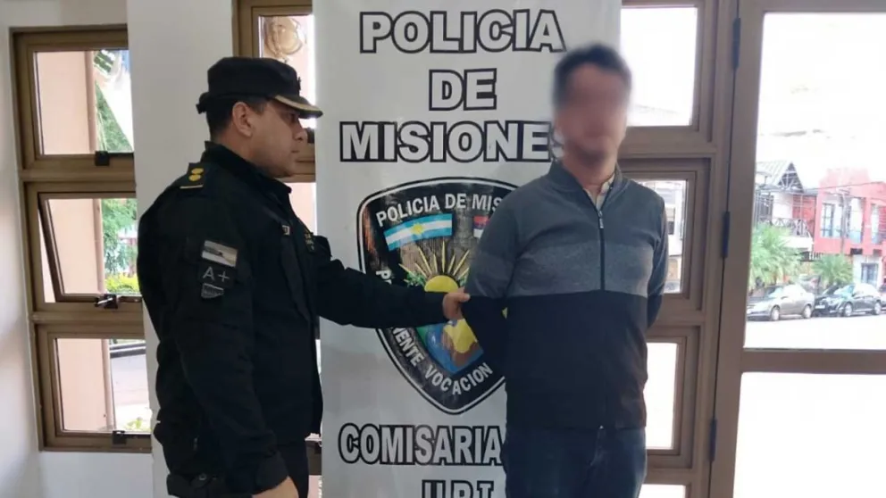 Jorge R. permanece detenido desde el jueves 9 de abril. Foto: Polmis