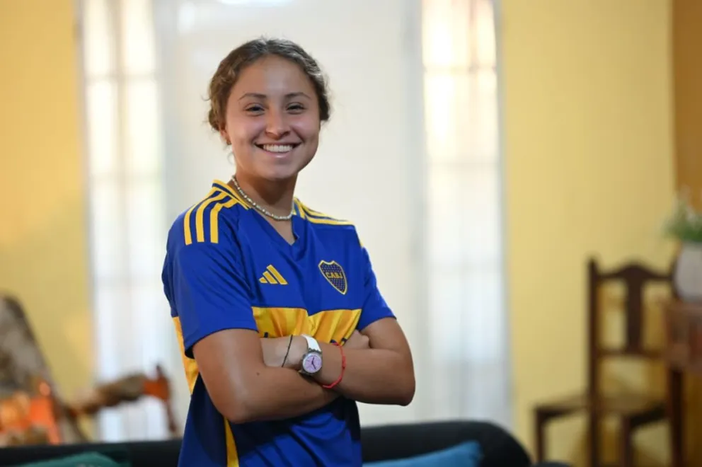 Delfina espera su momento en Las Gladiadoras // Foto: Joaquín Galeano. 
