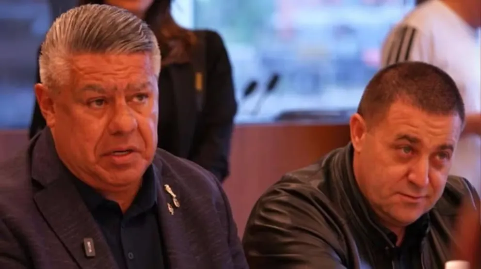 Tapia, presidente de la AFA.