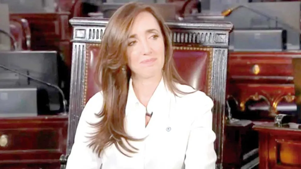 Victoria Villarruel, vicepresidenta.